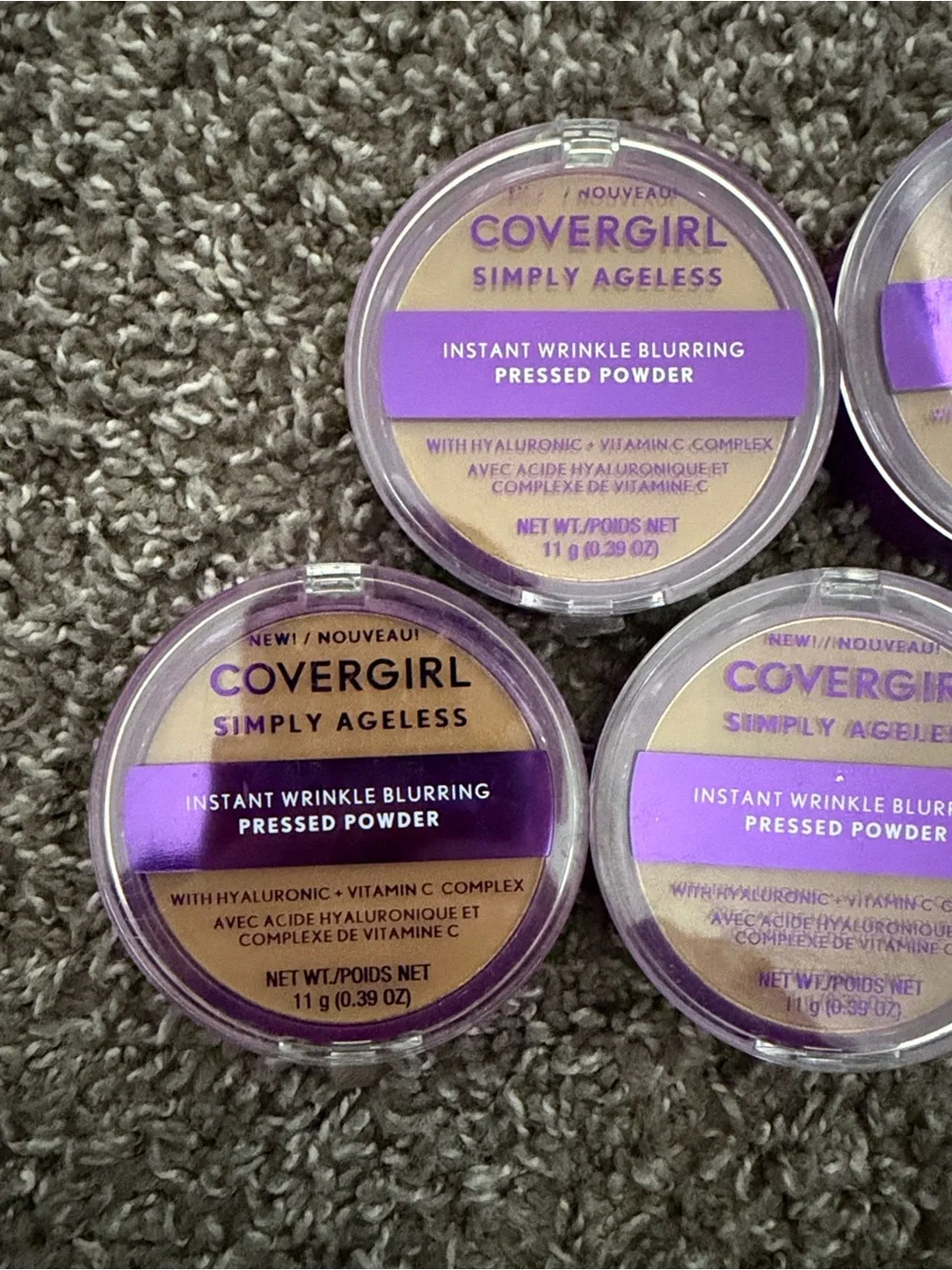 COVERGIRL Simply Ageless Instant Wrinkle Blurring Pressed Powder - Set of 5 -265